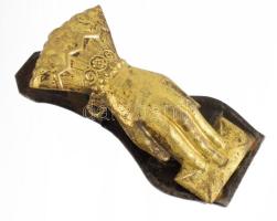 Antik iratcsipesz, h: 11 cm