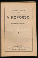 Segesdy László: A koporsó. Fantasztikus regény. Tolnai regénytára. Bp., [1927], Tolnai, 127+[1] p. K...