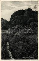 1940 Szarvaskő, várrom + "SZARVASKŐ POST. ÜGYN." (EK)