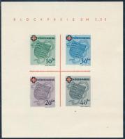 Német francia zóna Württemberg 1949 Mi block 1 (Mi EUR 150,-)