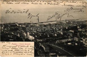 1903 Fiume, Rijeka; Veduta generale / Totalansicht / general view (EK)