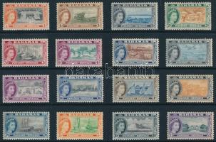Bahama 1954 Mi 163-178 (Mi EUR 100,-)
