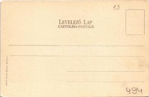 Fiume, Rijeka; Mercati / Vásárcsarnok, piac. Divald Károly 548. sz. / market hall (kopott sarkak / w...