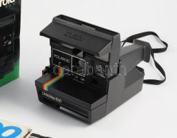 Polaroid OneStep 600 instant fényképezőgép, jó állapotban, filmekkel