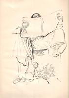 Szabó Lőrinc - Szalay Lajos: 
Tizenkét vers, tizenkét rajz. (Szabó Lőrinc és Szalay Lajos által alá...