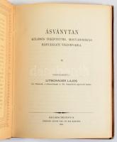 Litschauer Lajos: Ásványtan különös tekintettel Magyarország bányászati viszonyaira. Függelékben: Mentés a bányászatban. A Magyar Bányász-felőr Kézi Könyvtára II. köt. Selmecbánya, 1898, Joerges Ágost özv. és fia, VII+180 p + 1 kih t..; . Kiadói illusztrált egészvászon-kötés, festett lapélekkel