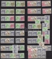 NSZK füzetbélyeg összeállítás berakólapon