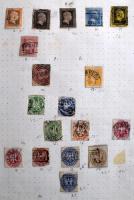 Vegyes hagyatéki tétel, benne postatiszta csehszlovák sorok és blokkok, postatiszta és bélyegzett ma...