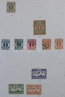 Vegyes hagyatéki tétel, benne postatiszta csehszlovák sorok és blokkok, postatiszta és bélyegzett ma...