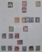 Vegyes hagyatéki tétel, benne postatiszta csehszlovák sorok és blokkok, postatiszta és bélyegzett ma...