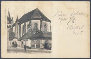 Szászsebes church with the Press of Winkler (Rb)