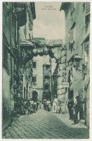 Fiume, Rijeka; Arco Romano / Roman arch (ragasztónyom / glue marks)