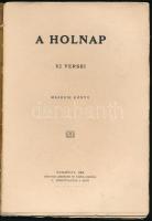 A Holnap új versei. Második könyv. Bp., 1909, Deutsch Zsigmond és Társa (Márkus Samu-ny.), 240 p. El...
