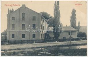 1912 Zsibó, Jibou; Műmalom. Mindszent Salamon kiadása / mill (EK)