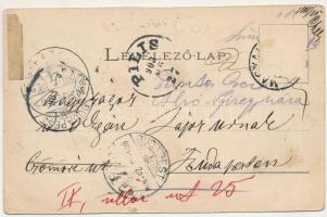 1903 Magyarcséke, Magyar-Cséke, Ceica; M. kir. posta. Ritter Hermann kiadása / post office (kis szak...
