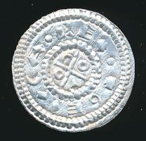 I.Géza 1074-1077. Denár Ag MÉE-váci (ÉH-13.) kiadás T:1 RRR! Csak 200db volt verhető! 46. számú tanúsítvánnyal.