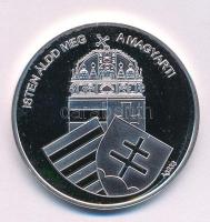 DN "Nemzetünk nagyjai - Hajós Alfréd" jelzett Ag emlékérem kapszulában, tanúsítvánnyal (15...