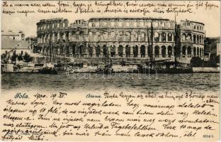 1900 Pola, Pula; Arena / amphitheatre (EK)