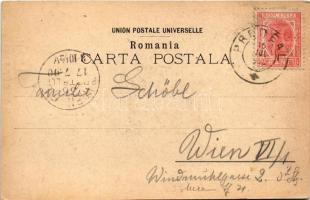 1900 Predeál, Predeal; Villa Bratiano, Granita / villa, szálloda. Anna Schiller kiadása / villa, hot...