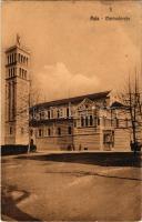 1915 Pola, Pula; Interieur der Marine-Kirche / Osztrák-Magyar Haditengerészet temploma, belső / K.u.K. Kriegsmarine church (EB)