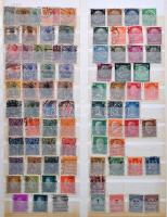 14 lapos Schaubek berakó, benne régi és modern német bélyegek + kevés egyéb ország bélyegei