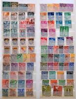 14 lapos Schaubek berakó, benne régi és modern német bélyegek + kevés egyéb ország bélyegei