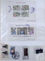 14 lapos Schaubek berakó, benne régi és modern német bélyegek + kevés egyéb ország bélyegei