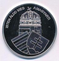 DN "Nemzetünk nagyjai - Árpád fejedelem" Ag emlékérem kapszulában, tanúsítvánnyal (10,37g/...