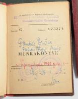 ca 1940-1980 31 db vegyes igazolvány, közötte katonai, munkás, közötte háború előttiek is, stb, hozz...