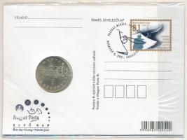2001. 200Ft "Fazekas Mihály: Lúdas Matyi" érmés levelezőlapon, első napi bélyegzéssel T:BU...