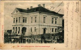 1902 Marosvásárhely, Targu Mures; Dr. Bernády palota, villa. Bogdánffy István kiadása / palace, villa (Rb)