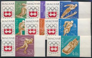 1963 Téli olimpia II. - Innsbruck vágott ívszéli sor