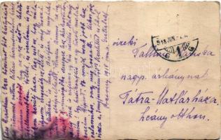 1918 Esztergom (?), Bakay István címfestészete (Mária Valéria út 1.). photo (fl)