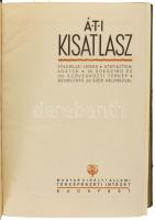 1934 ÁTI kisatlasz. Földrajzi leírás, statisztikai adatok, 56 sokszínű és 155 szövegközti térkép, né...