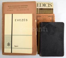 Vegyes könyvtétel különféle témákkal,8 db.