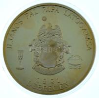 Bognár György (1944-) 1991. "II. János Pál pápa látogatása - 1991 Debrecen / Isten áldd meg a m...