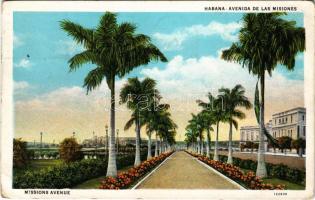 1933 Havana, La Habana, Havanna; Avenida de las Misiones / Missions Avenue (EB)