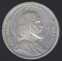 1938. 5P Ag "Szt.István" T:2- ph.