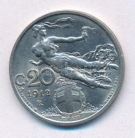 Olaszország 1912R 20c Ni T:AU,XF Italy 1912R 20 Centesimi Ni C:AU,XF Krause KM#44