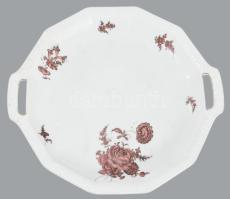 Rosenthal "Maria" süteményes készlet 5 tányérral, jelzett, kopott, d: 17-29 cm