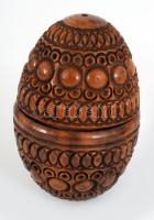 cca 1900 Antik csont nyaklánc, h: 31,5 cm