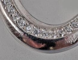 Ezüst (Ag) fülbevaló, 925 ezrelékes, 2,7g