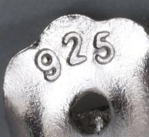 Pandora ezüst (Ag) fülbevaló, jelzett, 2,4g