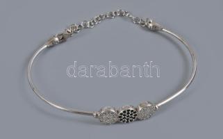 Ezüst (Ag) karkötő, 925 ezrelékes, 5,4g