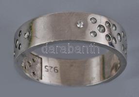 Ezüst (Ag) gyűrű, m:59, 4,6g