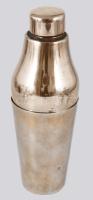 Christofle ezüstözött shaker, jelzett, m: 24 cm