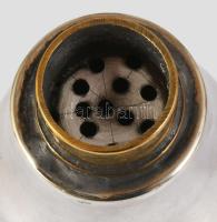 Christofle ezüstözött shaker, jelzett, m: 24 cm