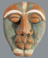 Kerámia maszk falidísz, 23x18 cm