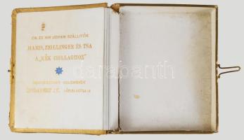 Haris Zeillinger és Tsa a Kék Csillaghoz menyasszonyi kelengyés doboz, könyv alakú díszdoboz, kopáss...