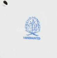 Herendi ló figura, jelzett, kézzel festett, hibátlan, 19x17 cm